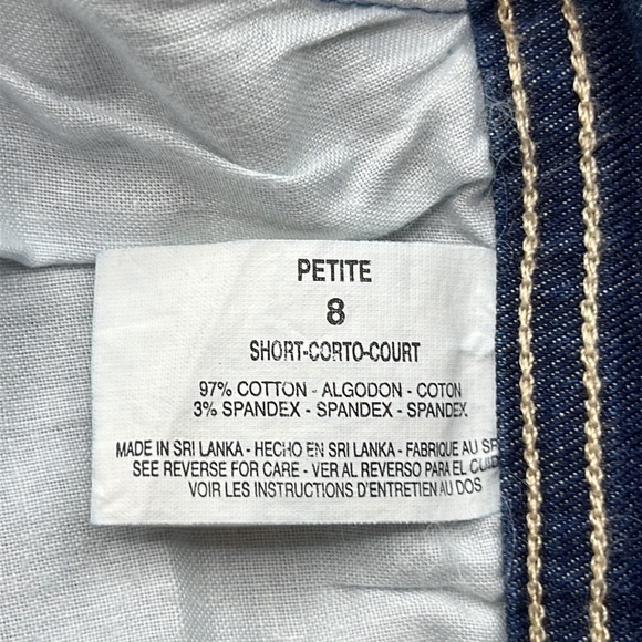 Vintage Gloria Vanderbilt Stretch Petite Short Size 8P - Picture 12 of 16